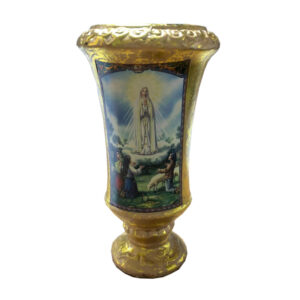 6/36/VELA DECORATIVA DORADA