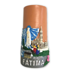 12/ IMÁN TEJA FÁTIMA RESINA