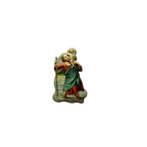 IMÁN MADERA SAN CRISTÓBAL 7 cm