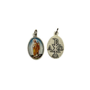 MEDALLA SAN JUDAS TADEO PLATA 20 mm