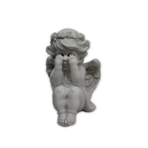 ÁNGEL BLANCO (3) SENTIDOS 16x9 cm (caja 36)