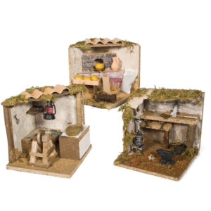 CADA CASA PESEBRE 14X14X14CM