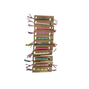 PULSERA ÉTNICA CORDÓN FINA SURTIDA
