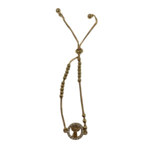 PULSERA CON ÁNGEL DORADO