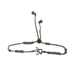 PULSERA CON ÁNGEL PLATEADO