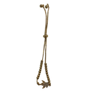 PULSERA CON ÁNGEL PLATEADO