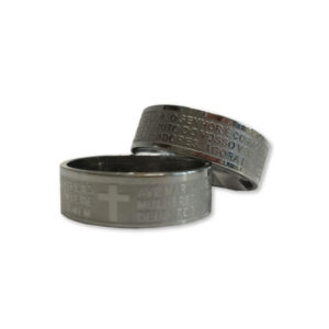 12/ANILLO METAL "AVE MARÍA"