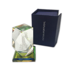 VIDRIO FÁTIMA COLOR 9 x 5,5 x 5,5 cm (25)