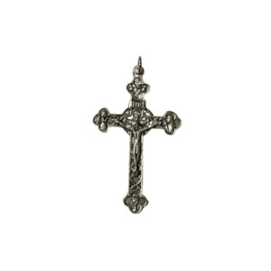 CRUCIFIJO METAL PLATA 57MM (o CRUCIFIJO METAL PLATEADO 57MM)