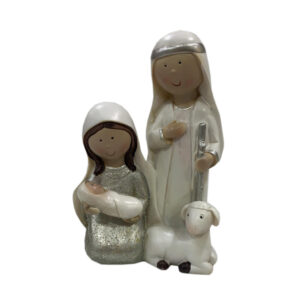 PESEBRE CON OVEJA (72) 11CM