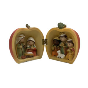 PESEBRE MANZANA CON REYES MAGOS (72
