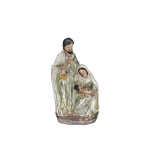 PESEBRE BLANCO CON BRILLANTES (CAJA 36)
